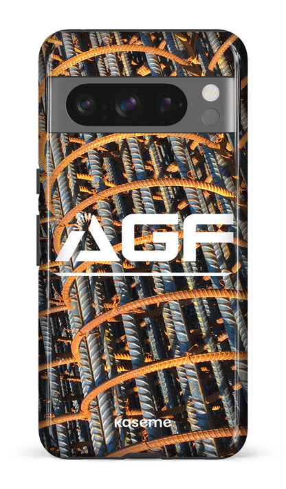 Google Pixel 8 Pro Tough Gloss AGF Acier -