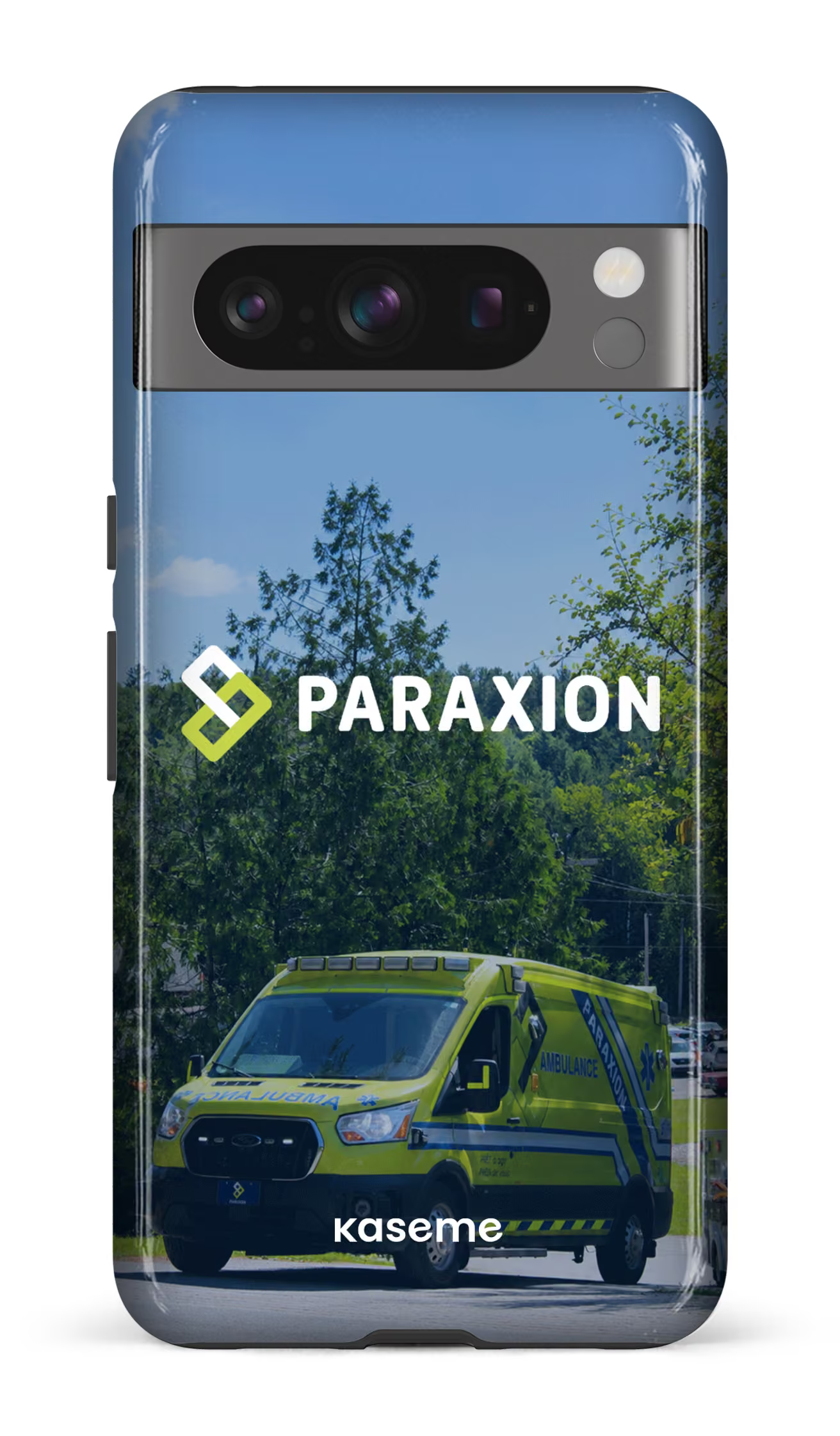 Google Pixel 8 Pro Tough Gloss Ambulance Paraxion -