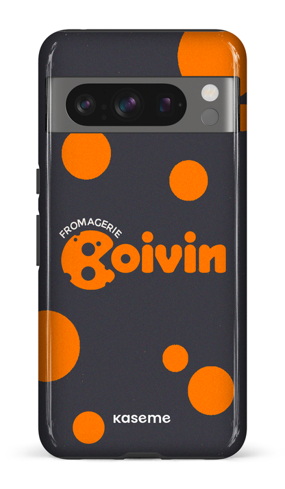 Google Pixel 8 Pro Tough Gloss Boivin Gris x Ronds -
