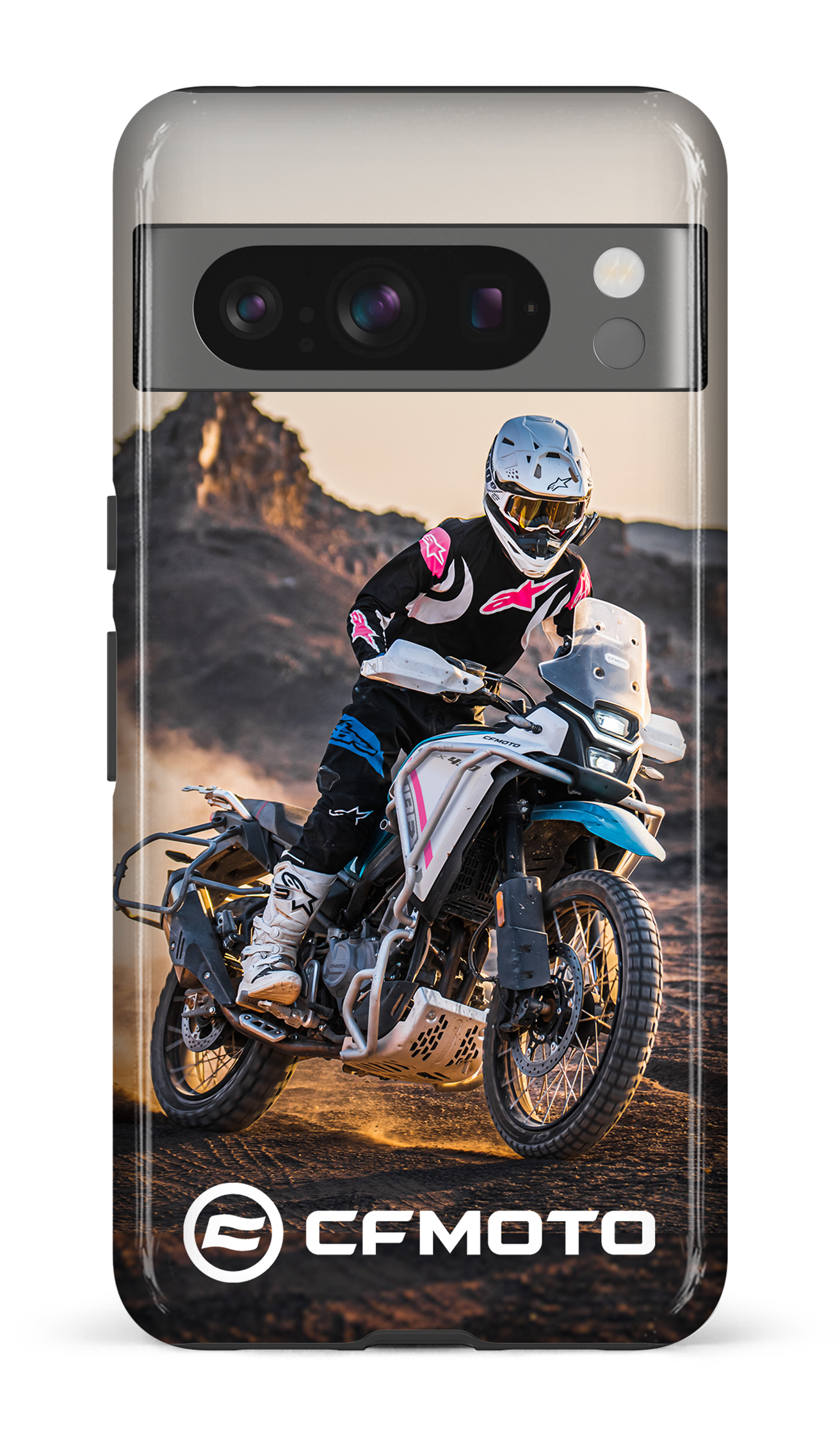 Google Pixel 8 Pro Tough Gloss CF Moto 7 -