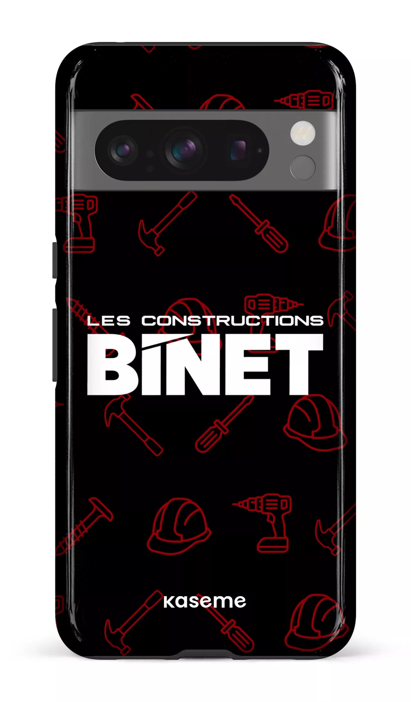 Google Pixel 8 Pro Tough Gloss Constructions Binet Noir -