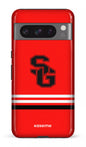 Google Pixel 8 Pro Tough Gloss Dragons PSG Rouge -