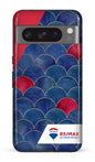 Google Pixel 8 Pro Tough Gloss Écailles bicolores de Francheville -