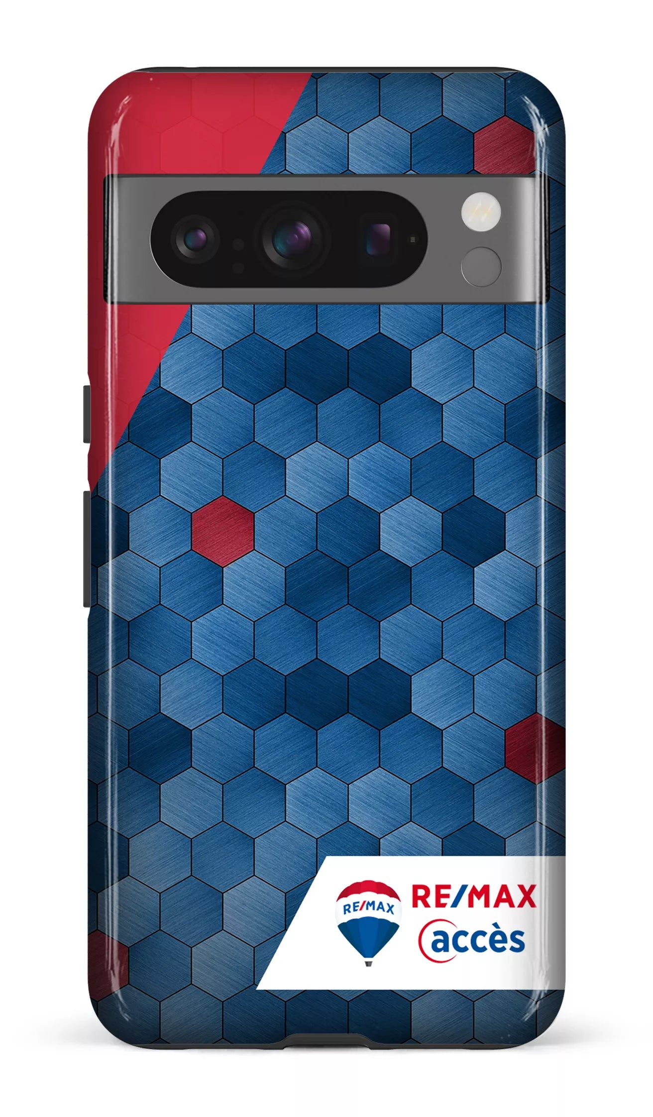 Google Pixel 8 Pro Tough Gloss Exagones texturés -