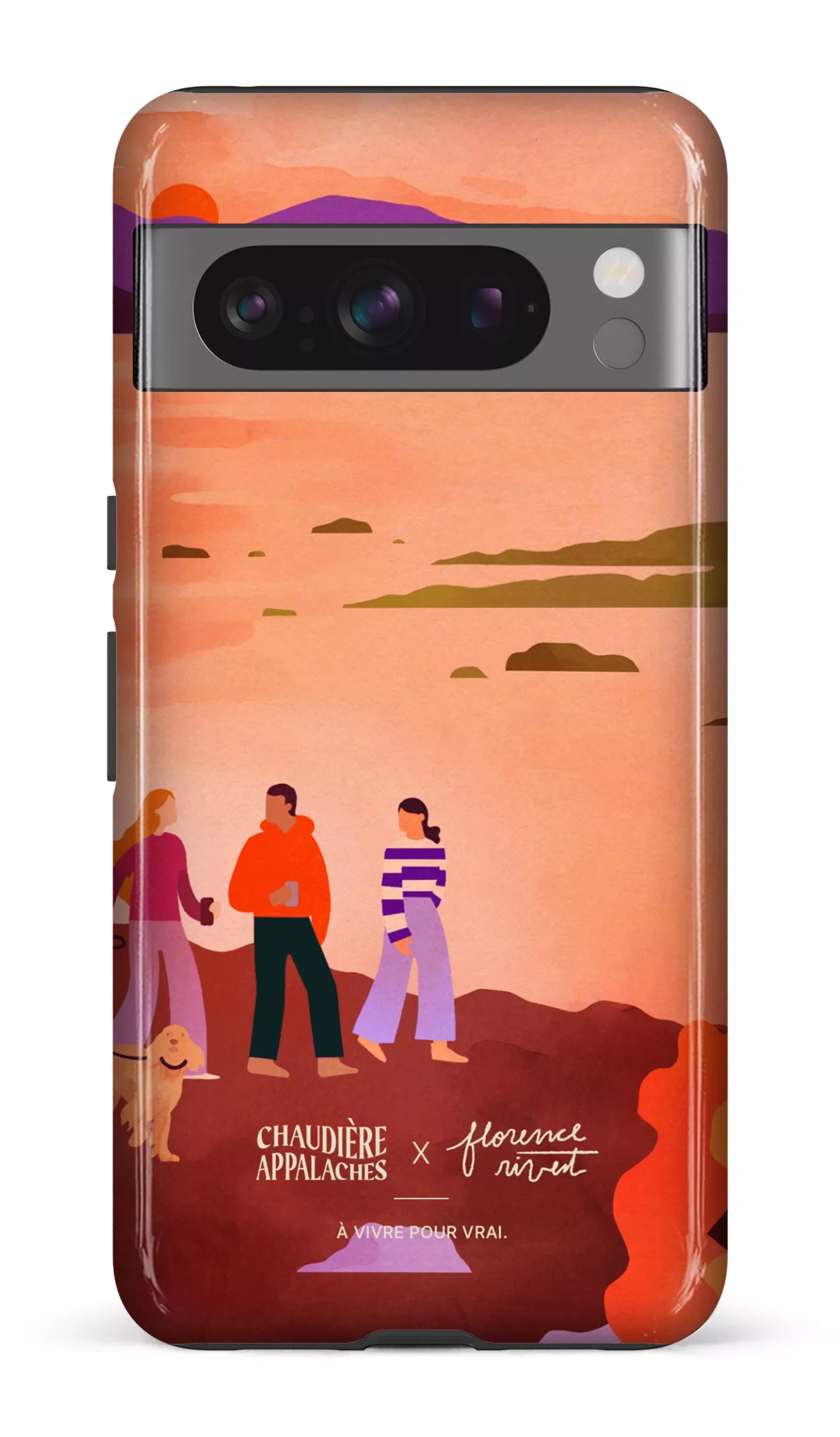 Google Pixel 8 Pro Tough Gloss Fin de journée d'été par TCA -