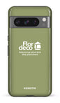 Google Pixel 8 Pro Tough Gloss Flordeco logo Sauge -