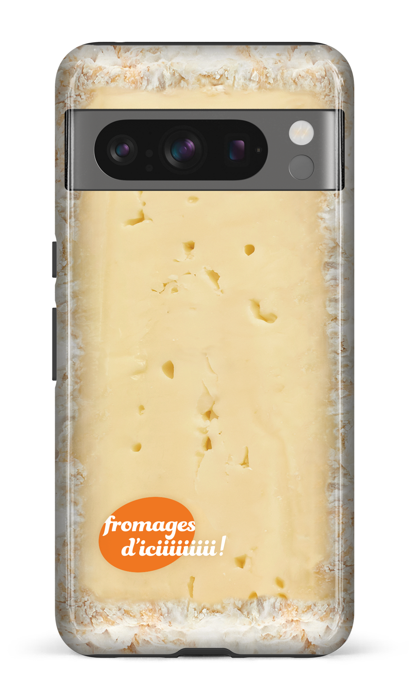 Google Pixel 8 Pro Tough Gloss Fromage Brie Logo -
