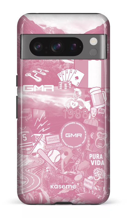 Google Pixel 8 Pro Tough Gloss GMR Collage Rose -