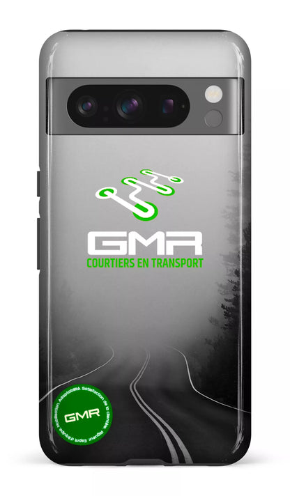 Google Pixel 8 Pro Tough Gloss GMR Route Noir et Blanc -