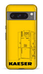 Google Pixel 8 Pro Tough Gloss Kaeser - The Golden Blueprint -
