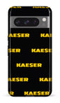 Google Pixel 8 Pro Tough Gloss Kaeser Pattern Noir -