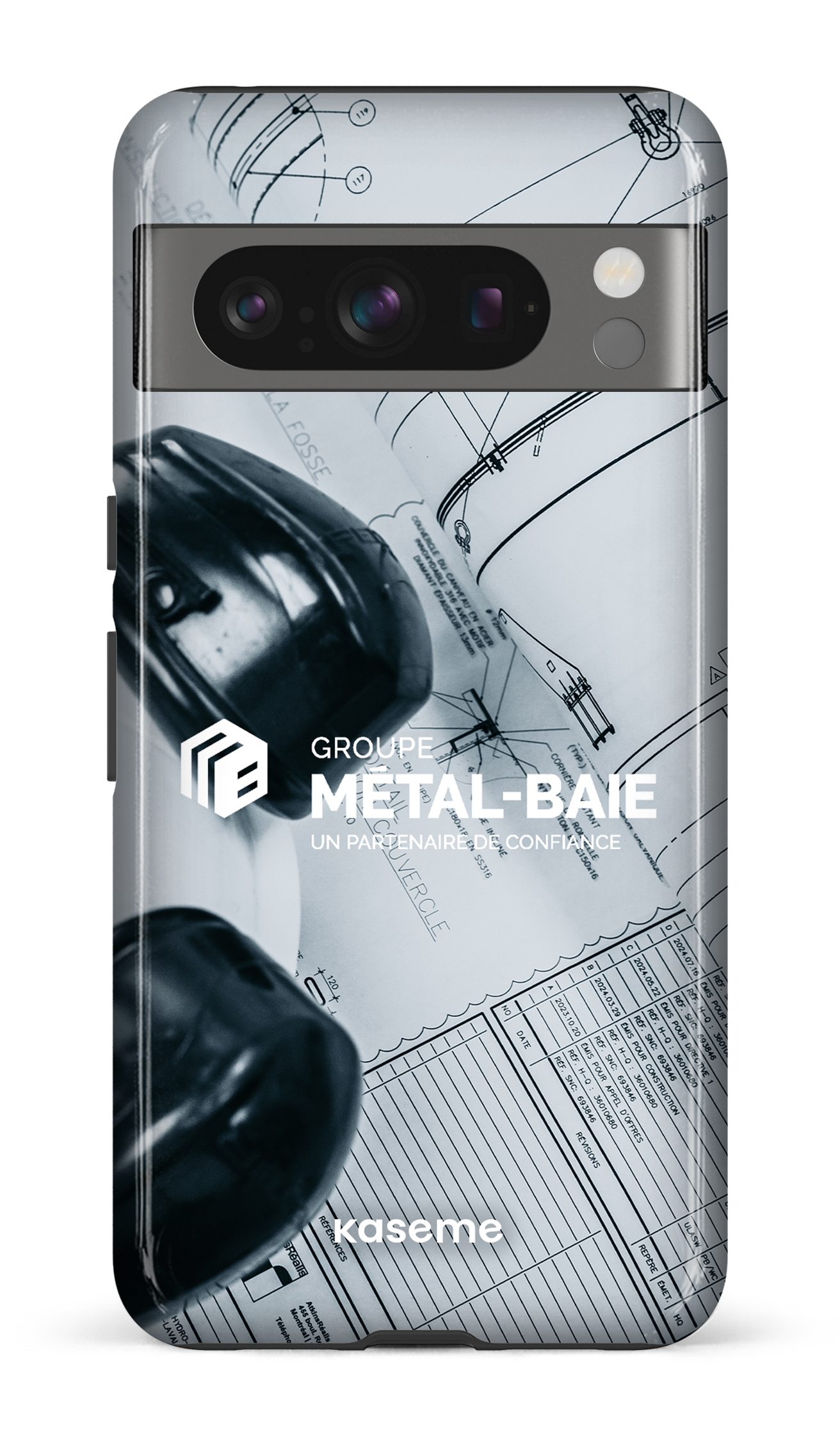 Google Pixel 8 Pro Tough Gloss Le plan par Métal-Baie -