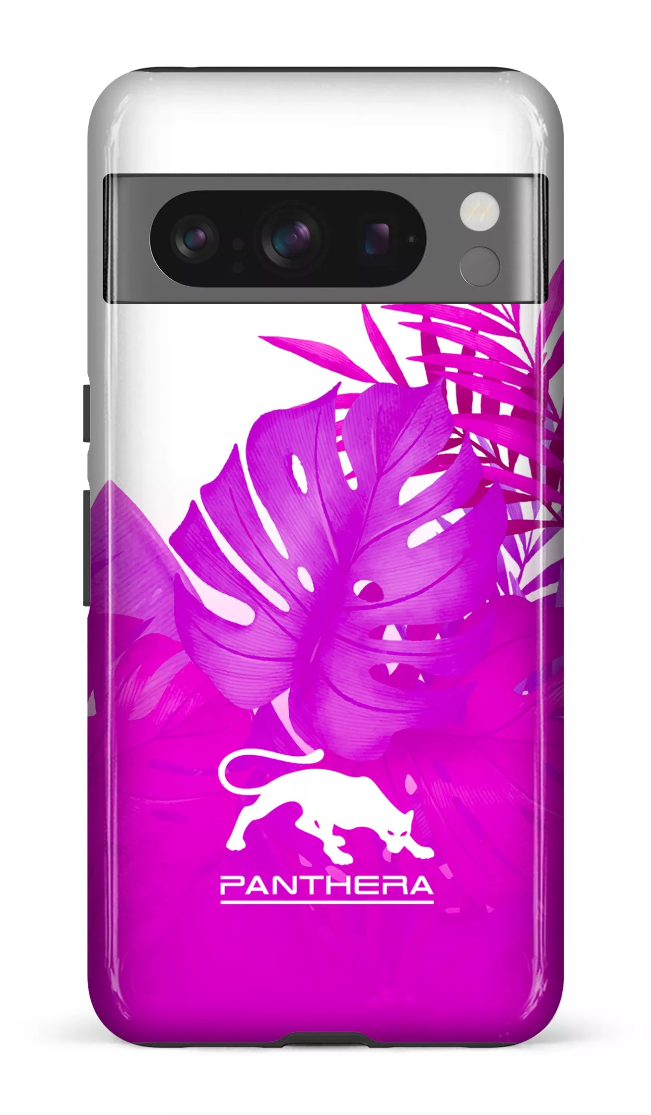 Google Pixel 8 Pro Tough Gloss Panthera Jungle Leaves -