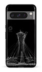 Google Pixel 8 Pro Tough Gloss Parc Olympique - Croquis Noir -