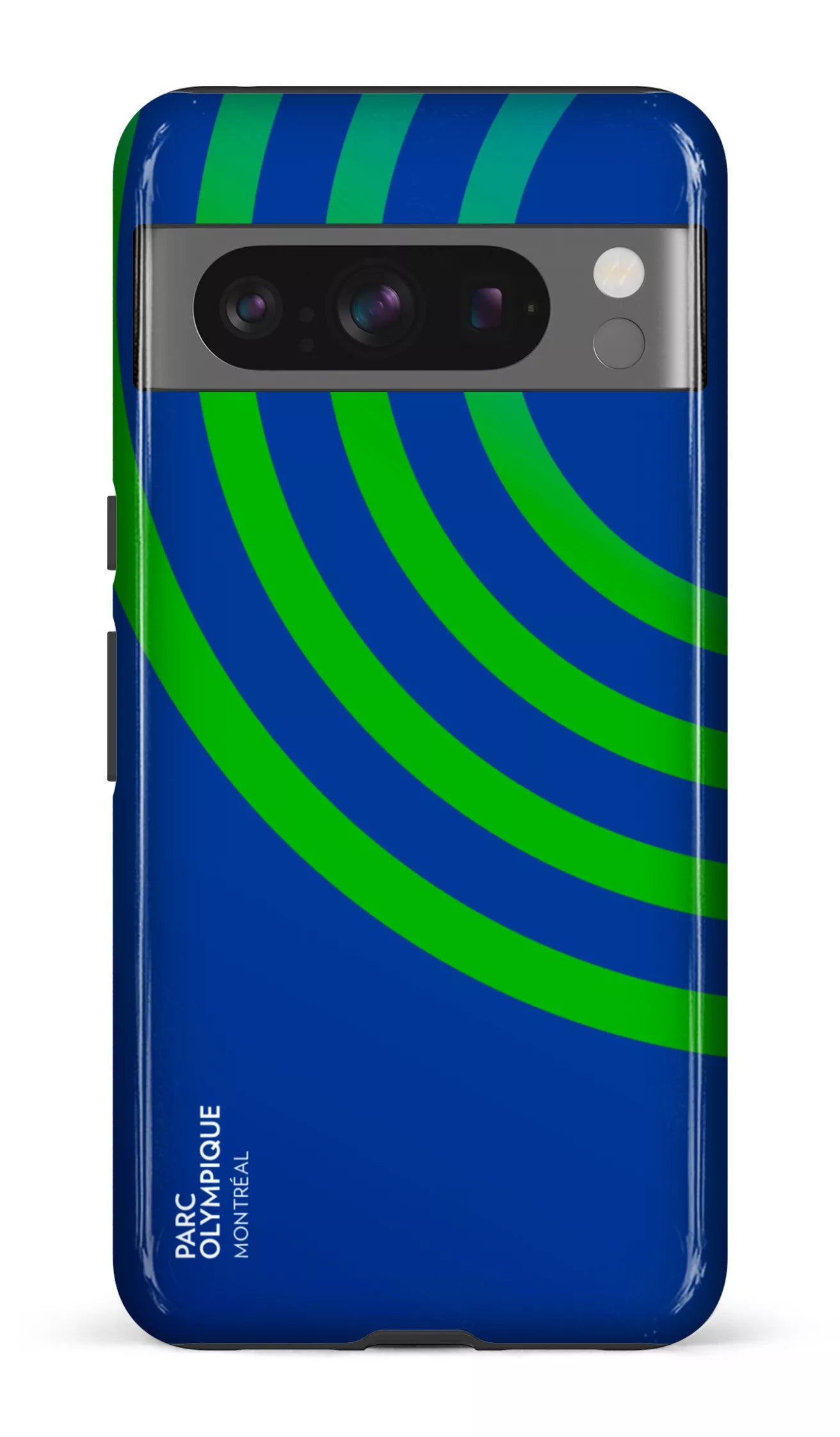 Google Pixel 8 Pro Tough Gloss Parc Olympique - Logo Bleu -