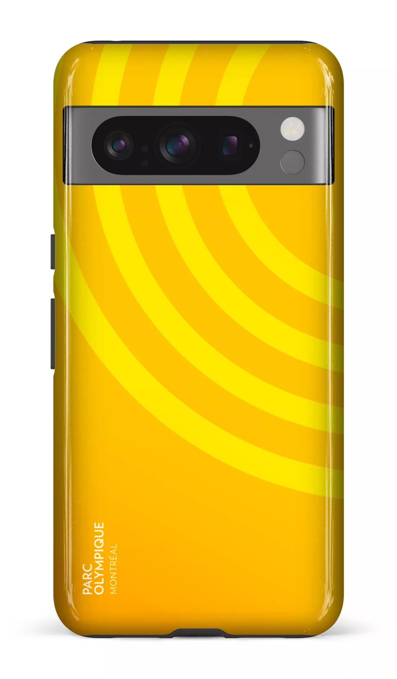 Google Pixel 8 Pro Tough Gloss Parc Olympique - Logo Jaune -