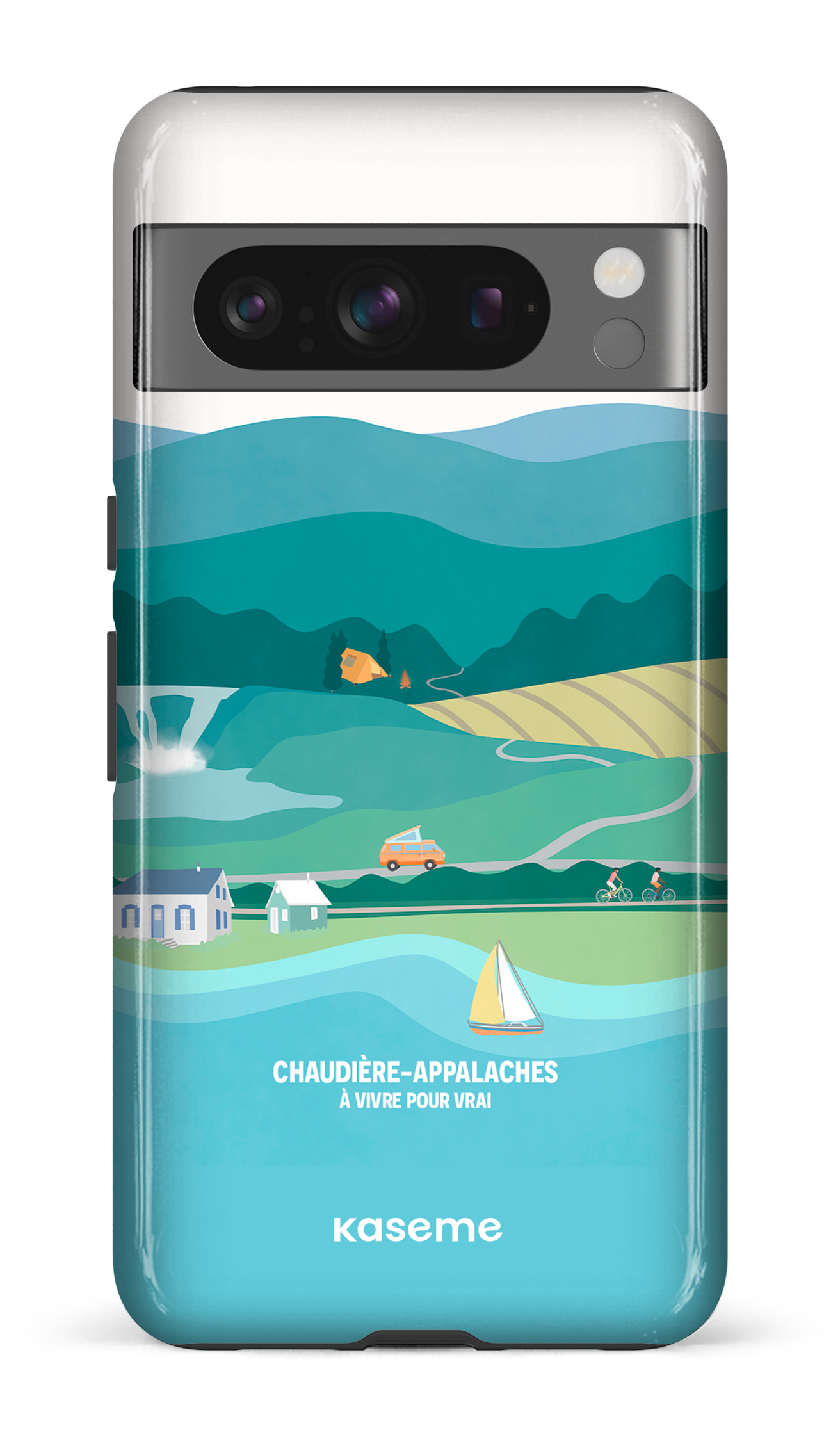 Google Pixel 8 Pro Tough Gloss Paysage par TCA -