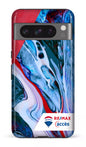 Google Pixel 8 Pro Tough Gloss Peinture marbrée claire -