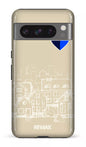 Google Pixel 8 Pro Tough Gloss Remax Sketch Beige -