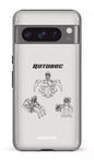 Google Pixel 8 Pro Tough Gloss Rotobec Gris -