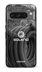Google Pixel 8 Pro Tough Gloss Soleno tuyau N&B -