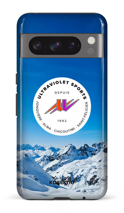 Google Pixel 8 Pro Tough Gloss UltraViolet Montagnes -