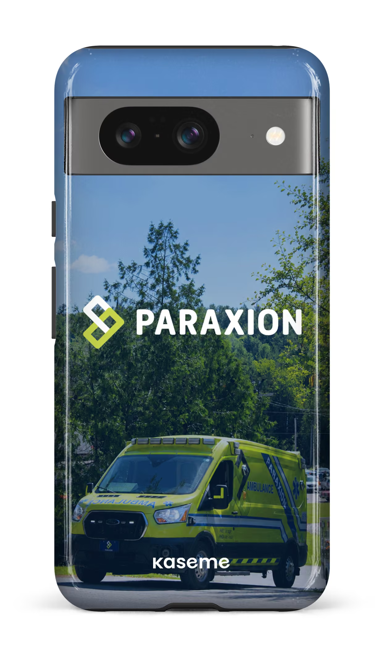 Google Pixel 8 Tough Gloss Ambulance Paraxion -
