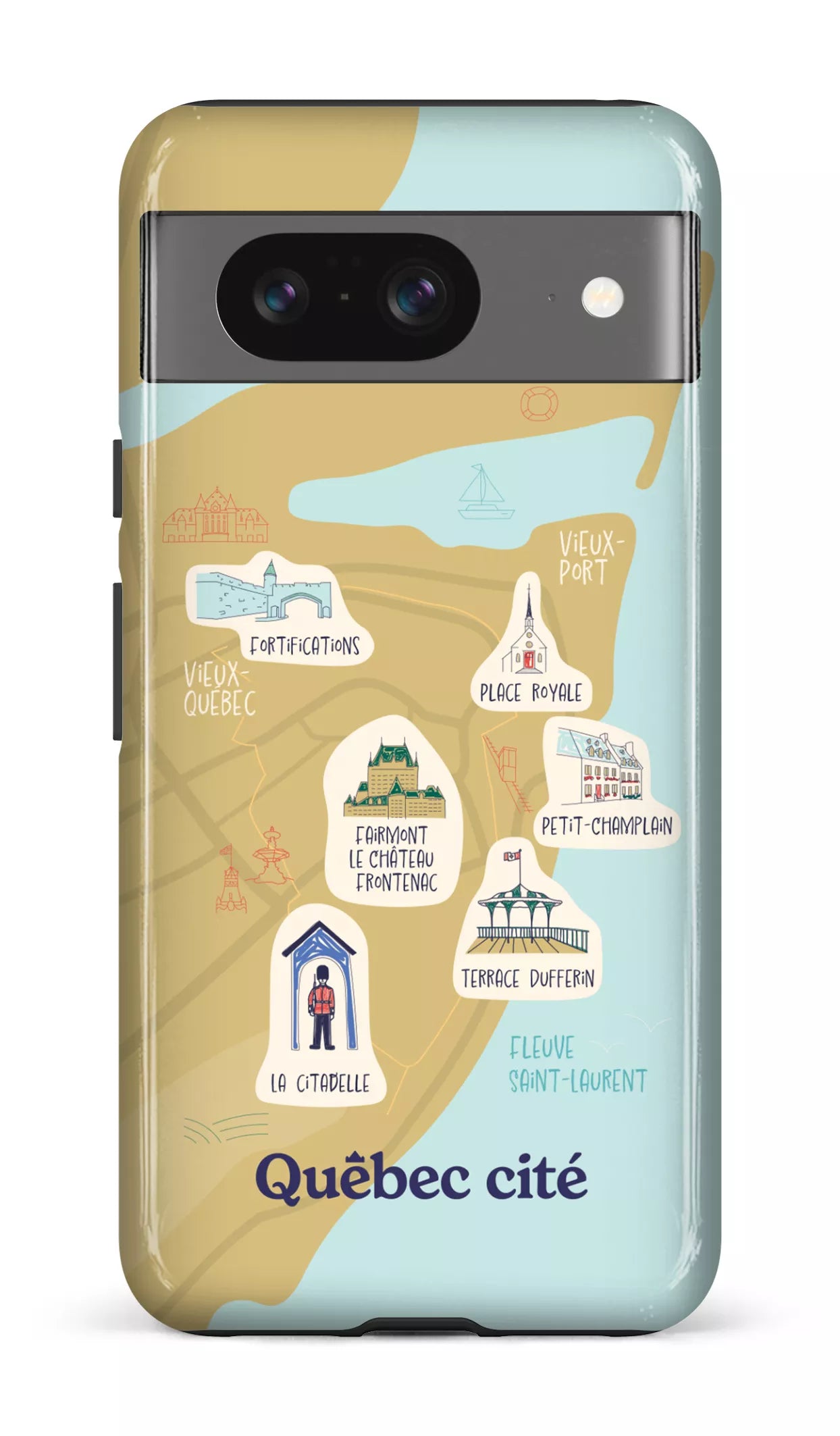 Google Pixel 8 Tough Gloss Cap sur Québec -