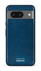Google Pixel 8 Tough Gloss Cuir Bleu x Mallette -