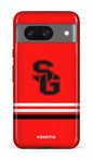 Google Pixel 8 Tough Gloss Dragons PSG Rouge -