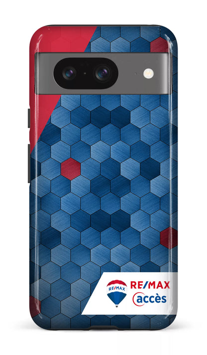 Google Pixel 8 Tough Gloss Exagones texturés -