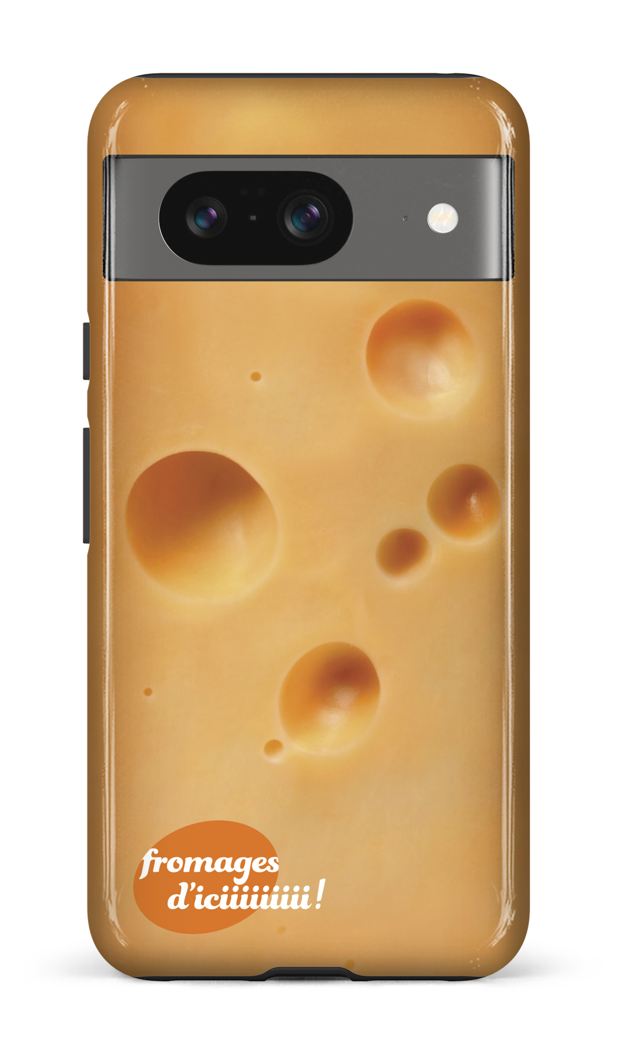 Google Pixel 8 Tough Gloss Fromage Suisse Logo -