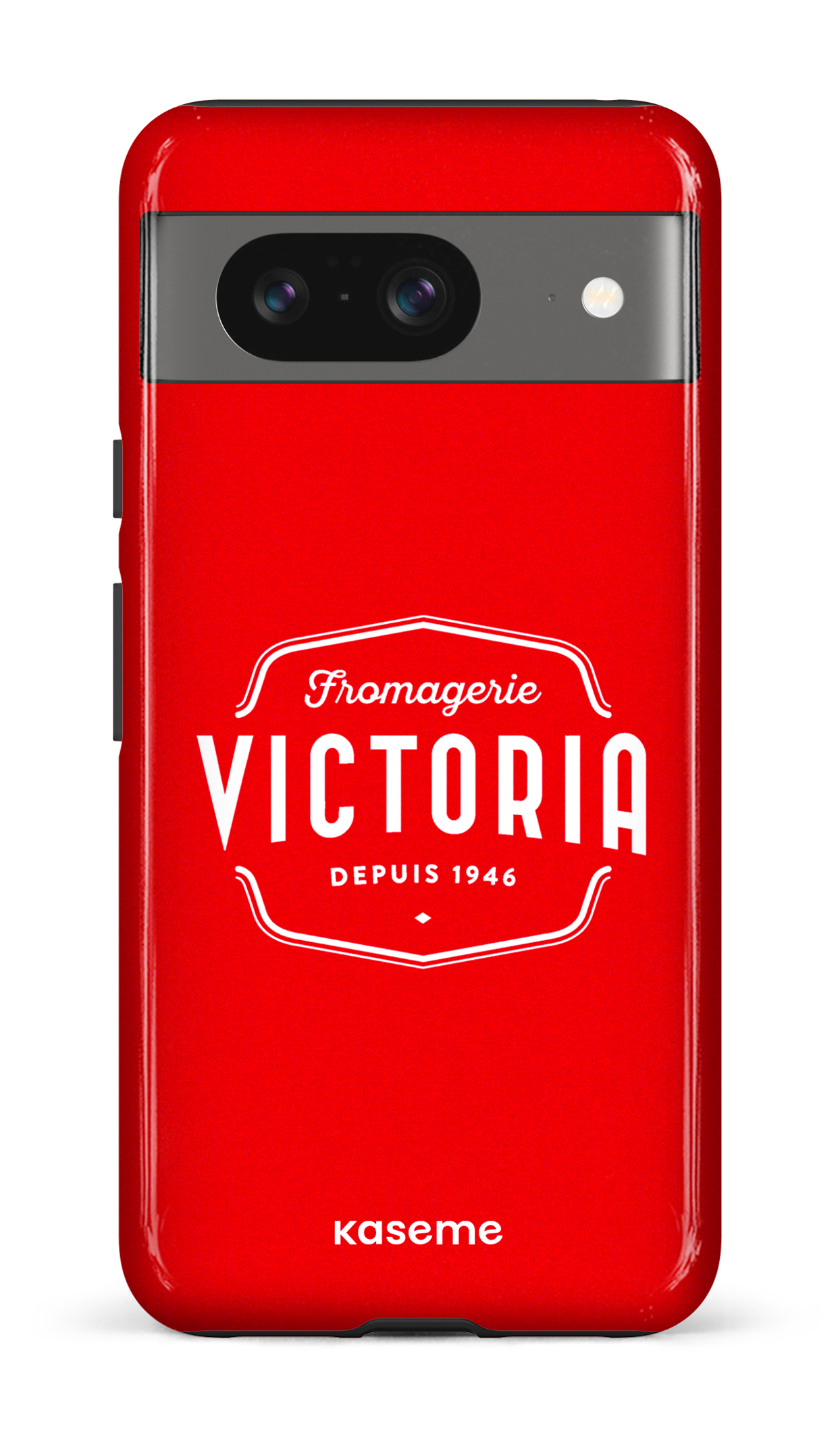 Google Pixel 8 Tough Gloss Fromagerie Victoria Rouge -