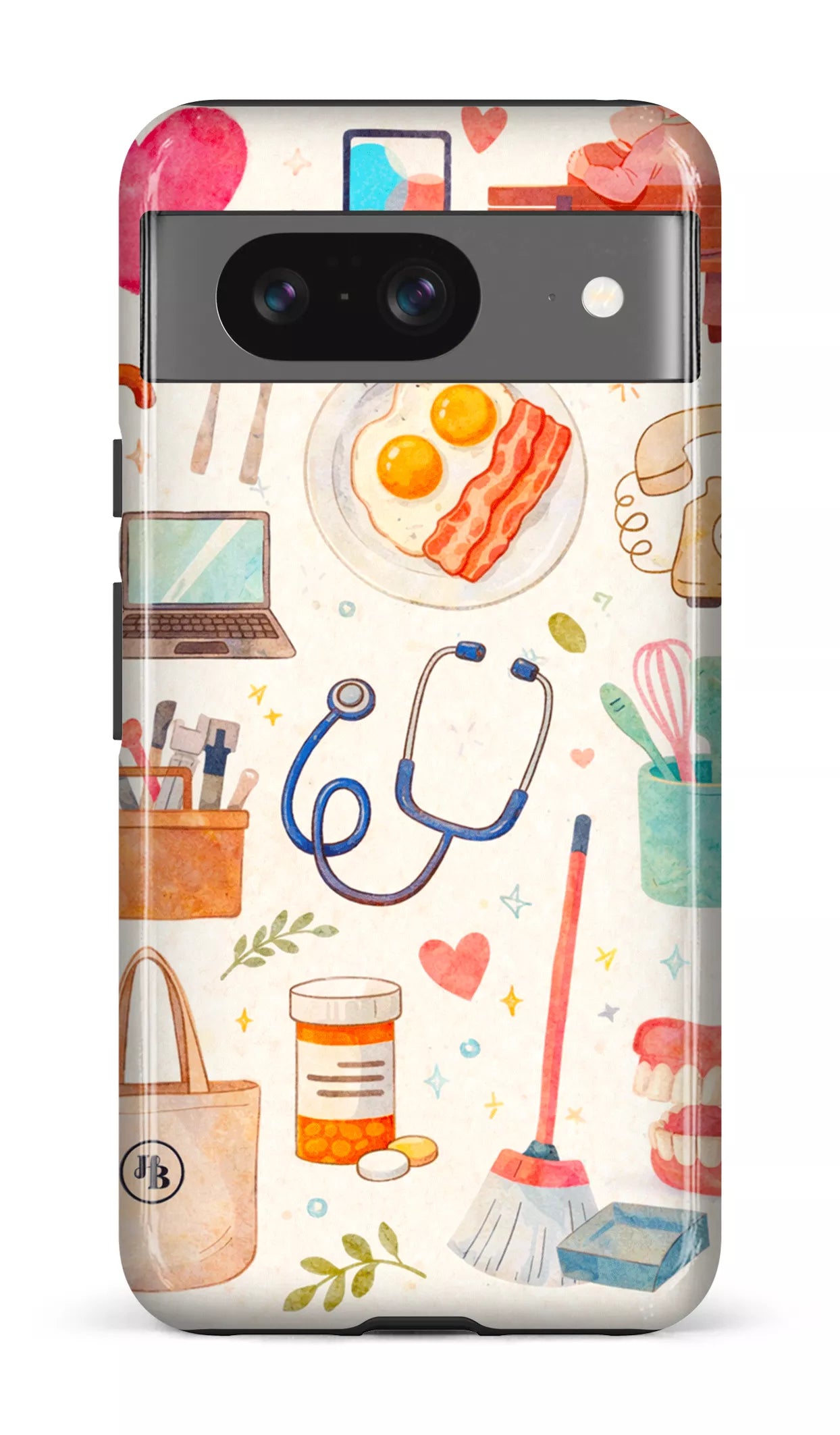 Google Pixel 8 Tough Gloss HB Collage -