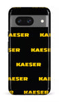 Google Pixel 8 Tough Gloss Kaeser Pattern Noir -