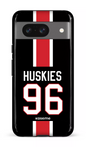 Google Pixel 8 Tough Gloss Les Huskies Numéro -