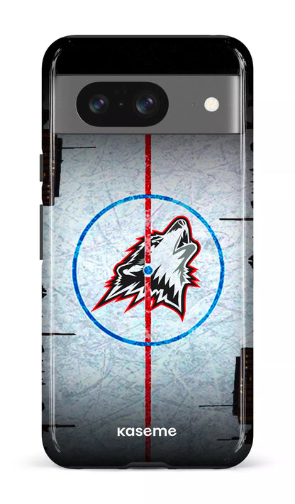 Google Pixel 8 Tough Gloss Les Huskies Patinoire -