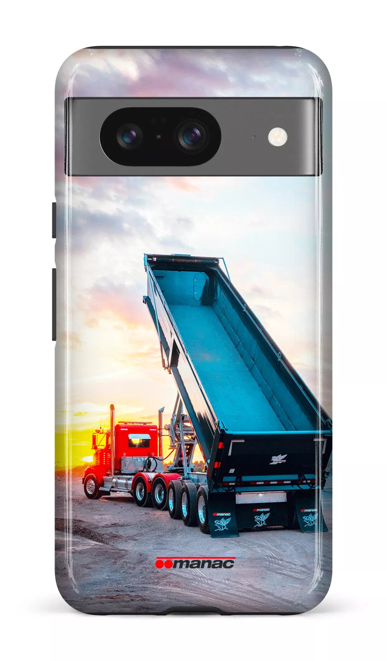 Google Pixel 8 Tough Gloss Maxwing Steel End Dump -