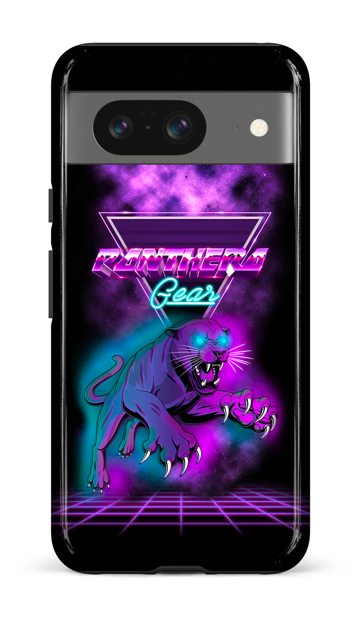 Google Pixel 8 Tough Gloss Panthera 80's Noir -