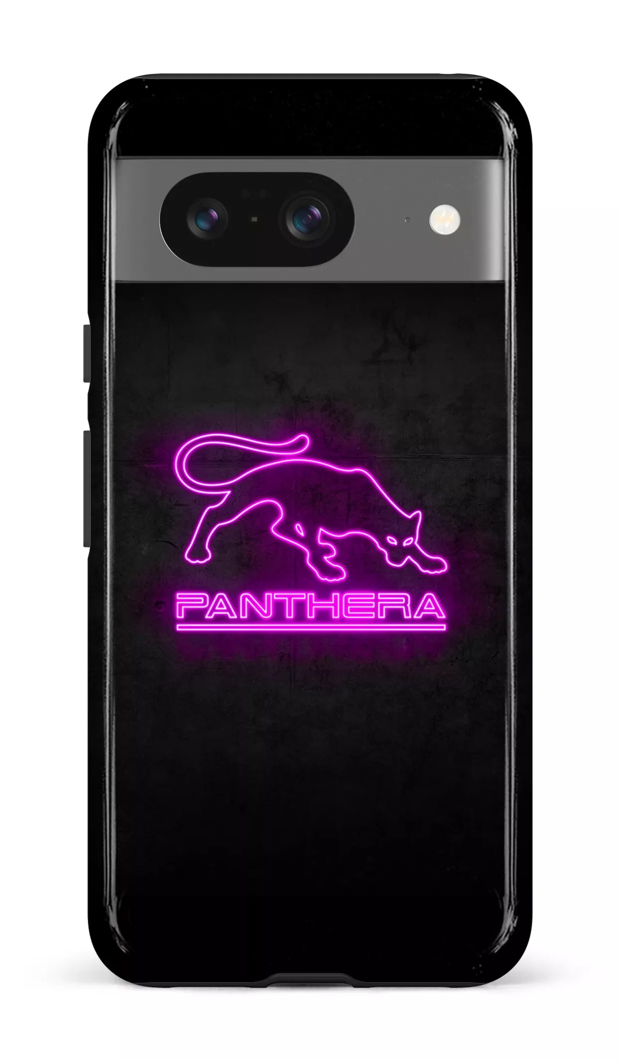 Google Pixel 8 Tough Gloss Panthera Logo Neon -