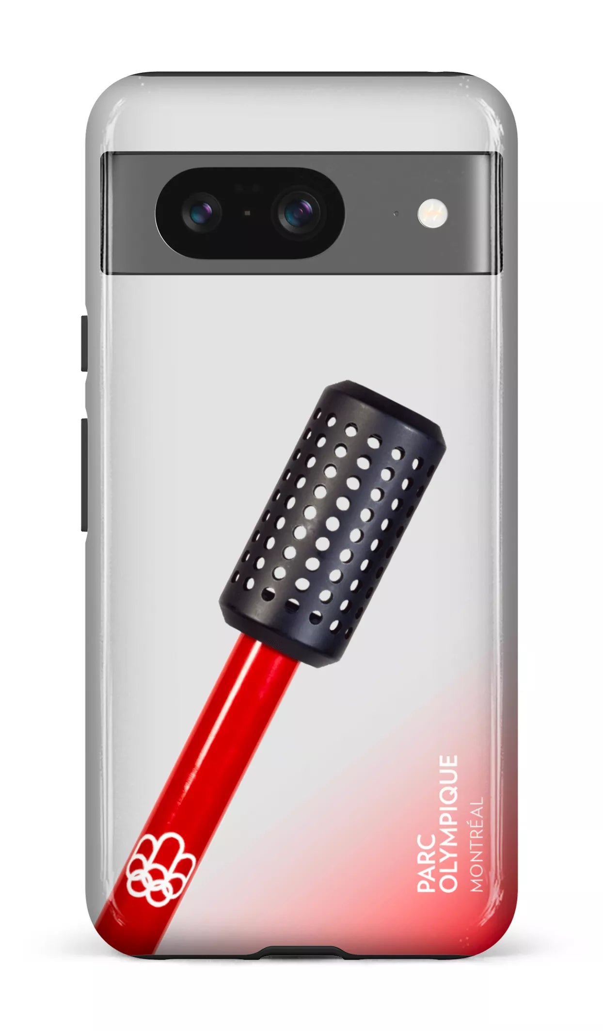 Google Pixel 8 Tough Gloss Parc Olympique - Flambeau Incliné -
