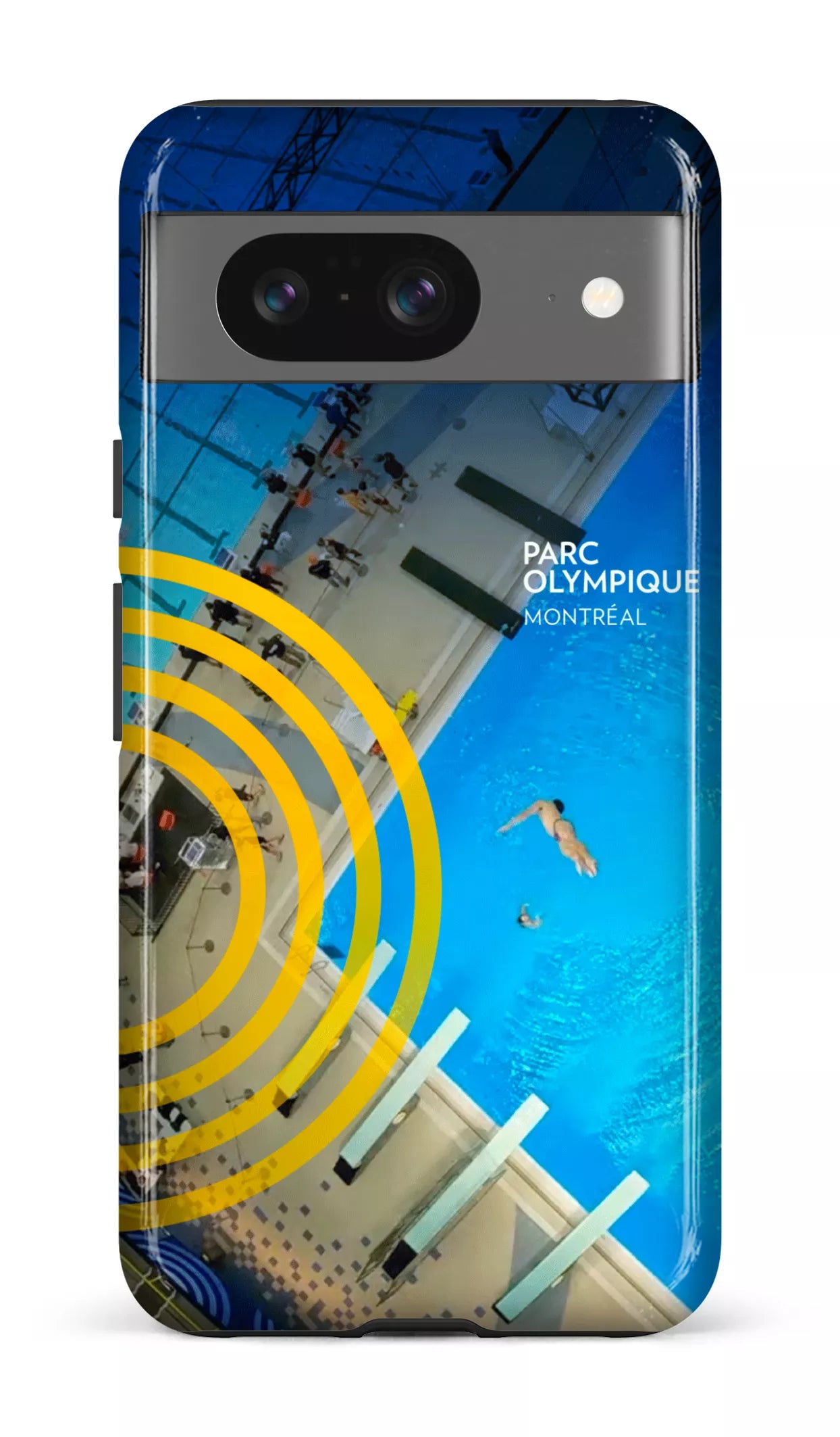 Google Pixel 8 Tough Gloss Parc Olympique - Lieu Plongeon -