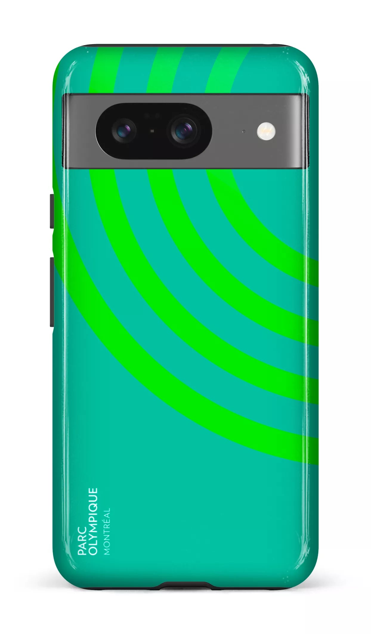 Google Pixel 8 Tough Gloss Parc Olympique - Logo Vert -