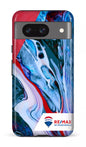 Google Pixel 8 Tough Gloss Peinture marbrée claire de Francheville -