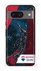 Google Pixel 8 Tough Gloss Peinture marbrée sombre -