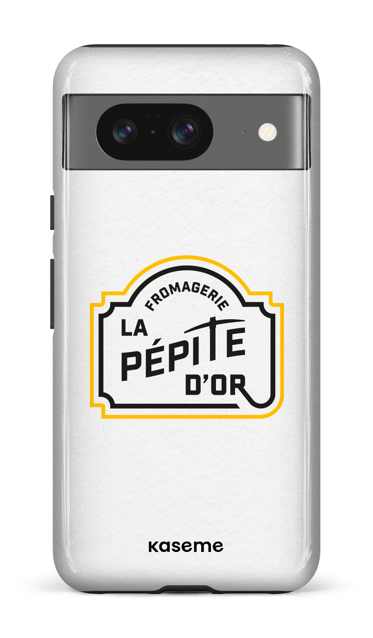 Google Pixel 8 Tough Gloss Pépite Blanc -