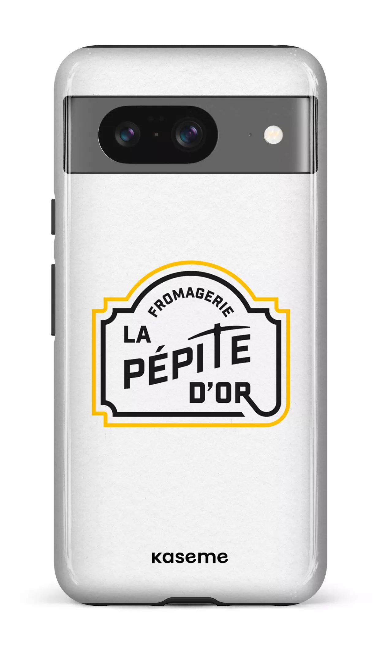 Google Pixel 8 Tough Gloss Pépite Blanc -