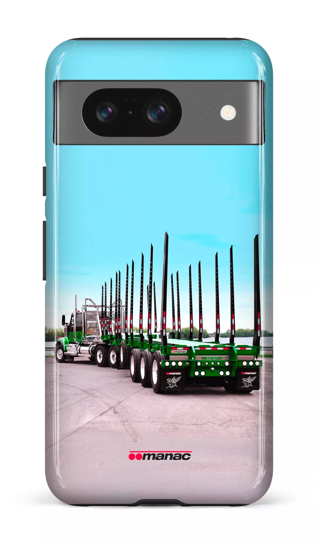 Google Pixel 8 Tough Gloss Powerwing Log Trailer -