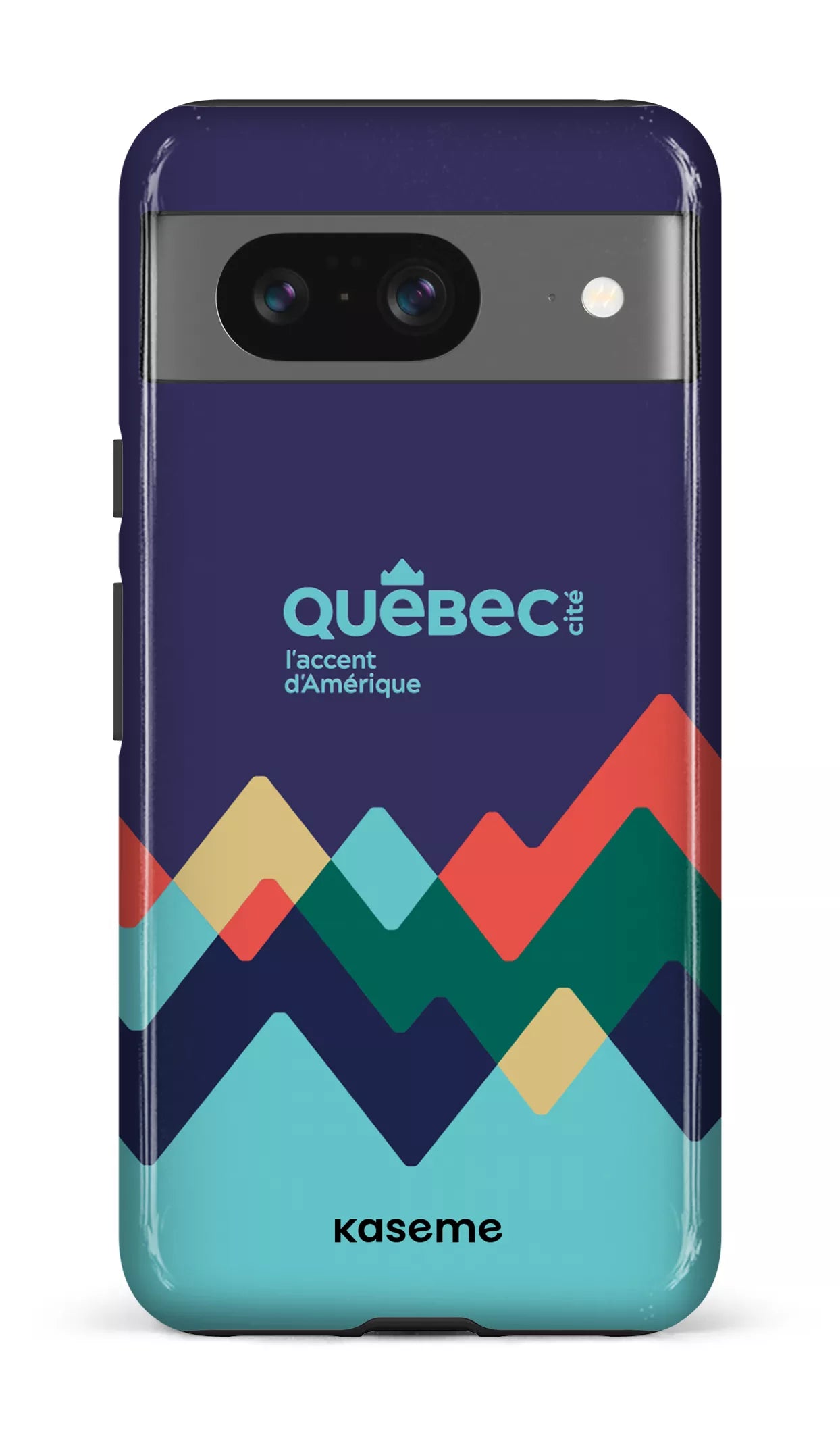 Google Pixel 8 Tough Gloss Québec cité, l'accent d'Amérique -