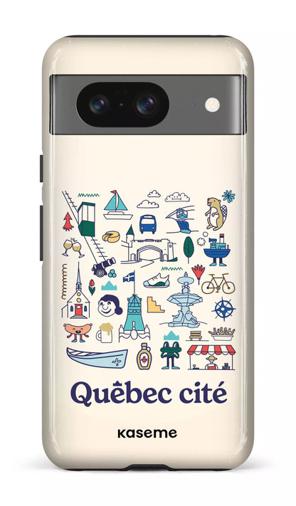 Google Pixel 8 Tough Gloss Québec illustré -